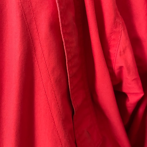 FOG Rain Fall/Spring Jacket Red with Hood - Picture 5 of 12